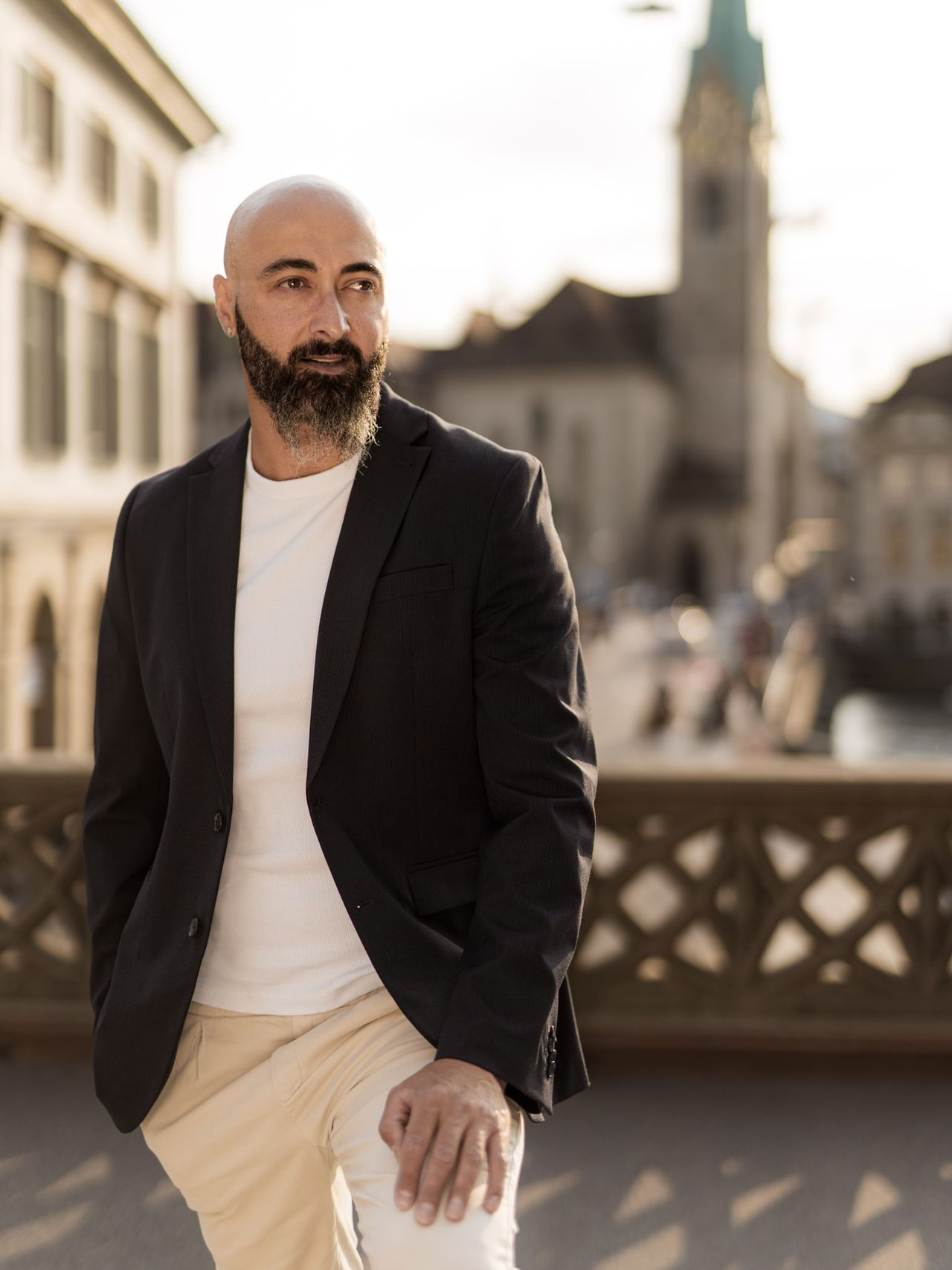 Founder portrait in Zurich