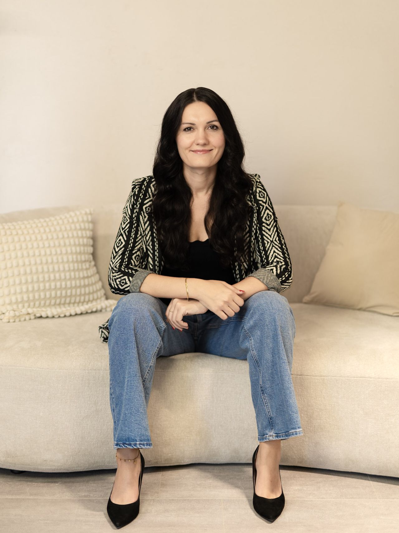Personal branding portrait indoors