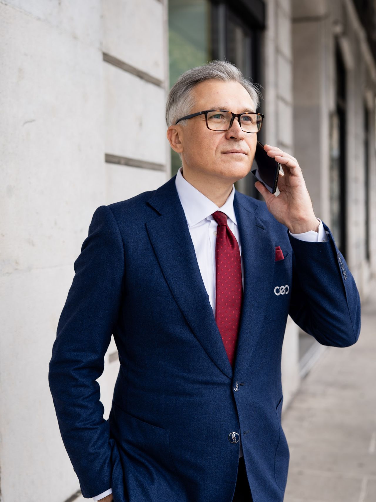 Founder portrait in Zurich