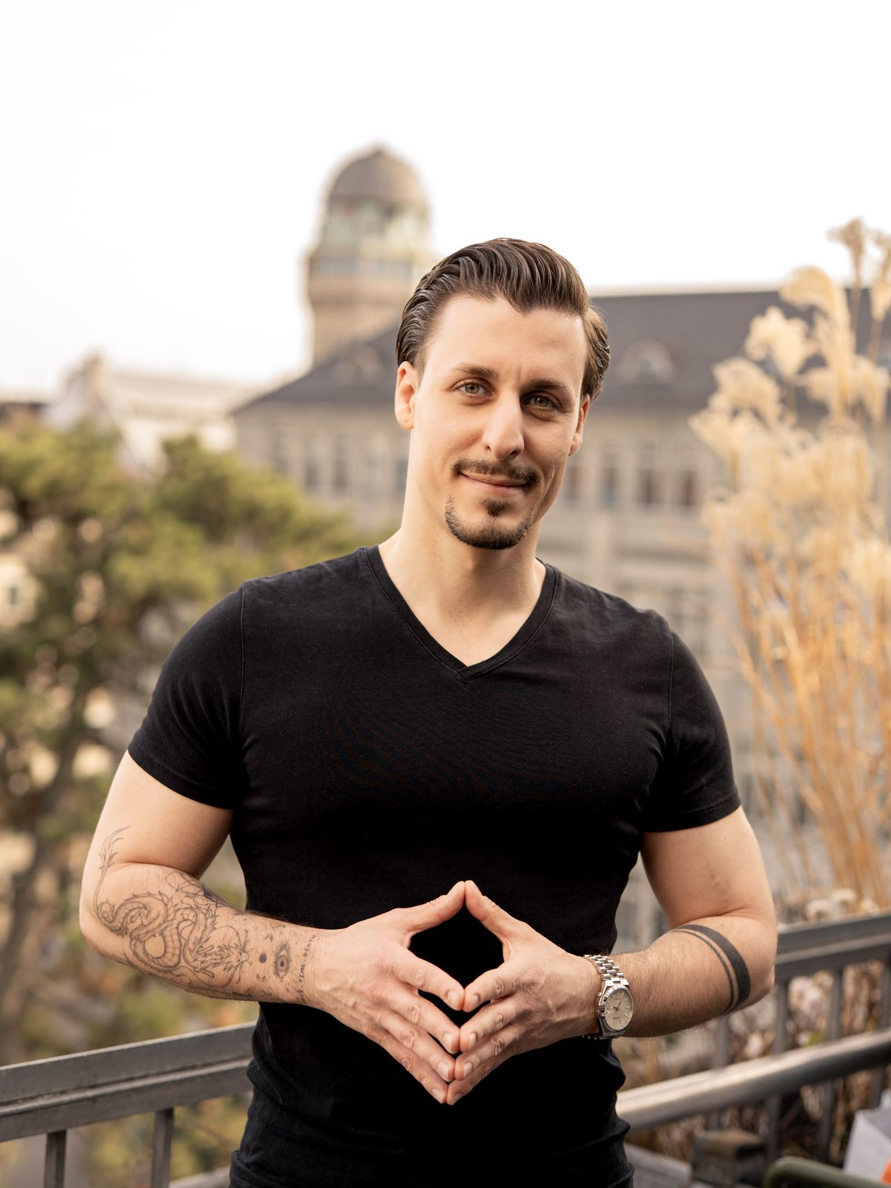 Business portrait in Zurich