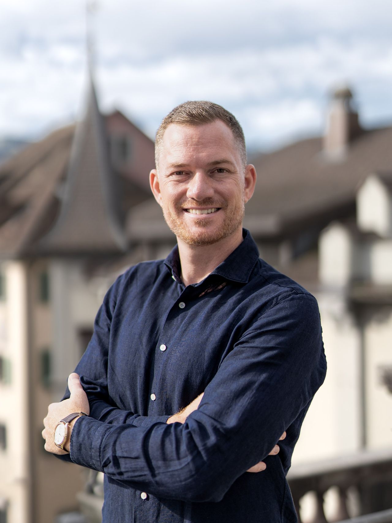Personal branding portrait in Zurich